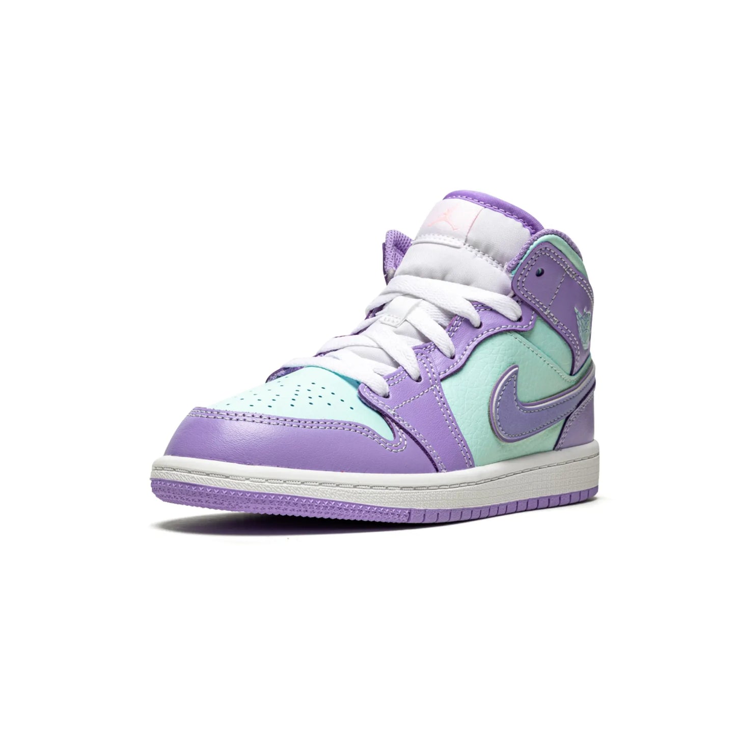 Jordan 1 Mid Purple Aqua (PS)