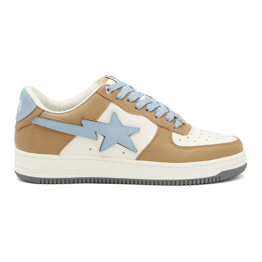 A Bathing Ape Bape Sta Low #4 Beige Sky Blue