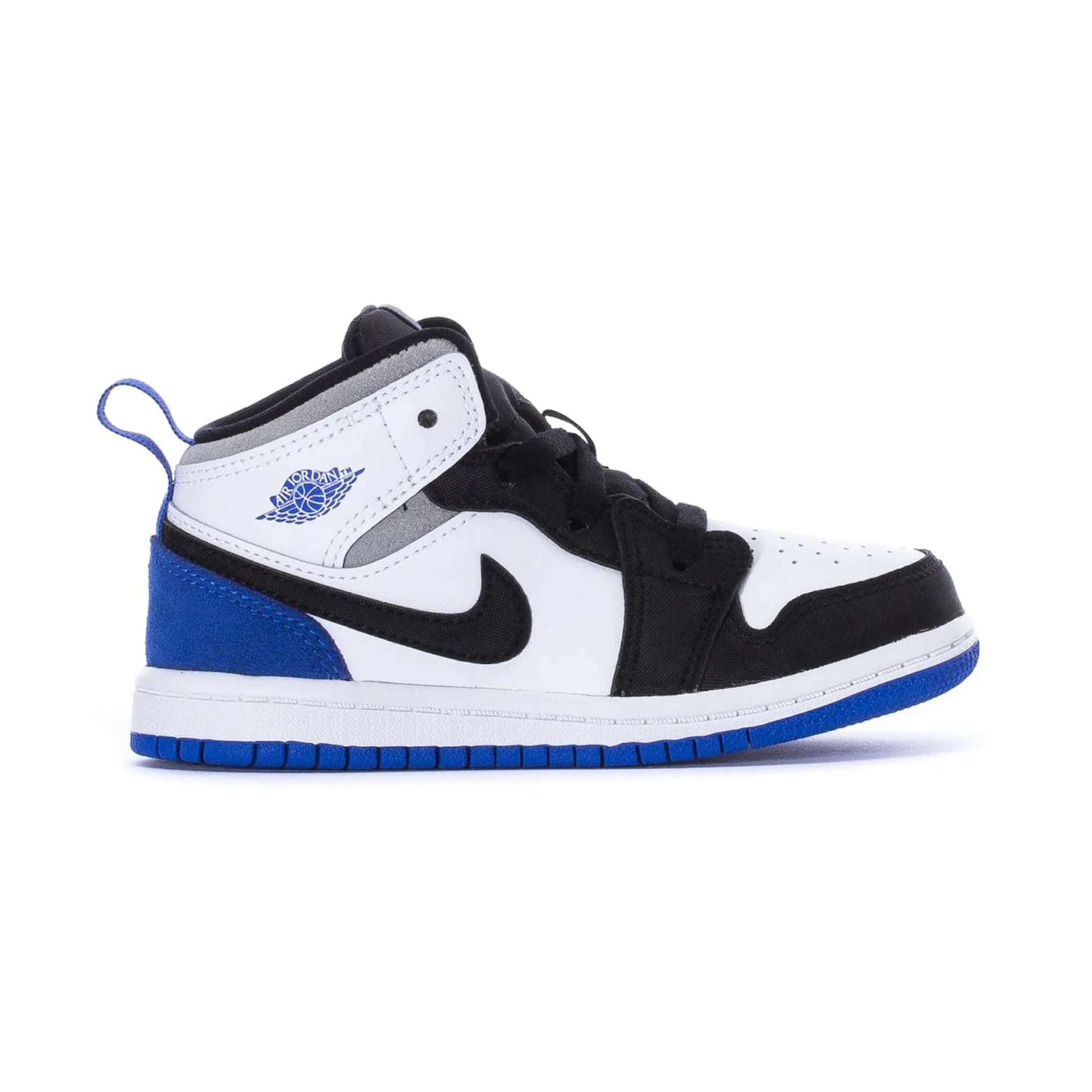 Jordan 1 Mid SE White Black Royal (TD)