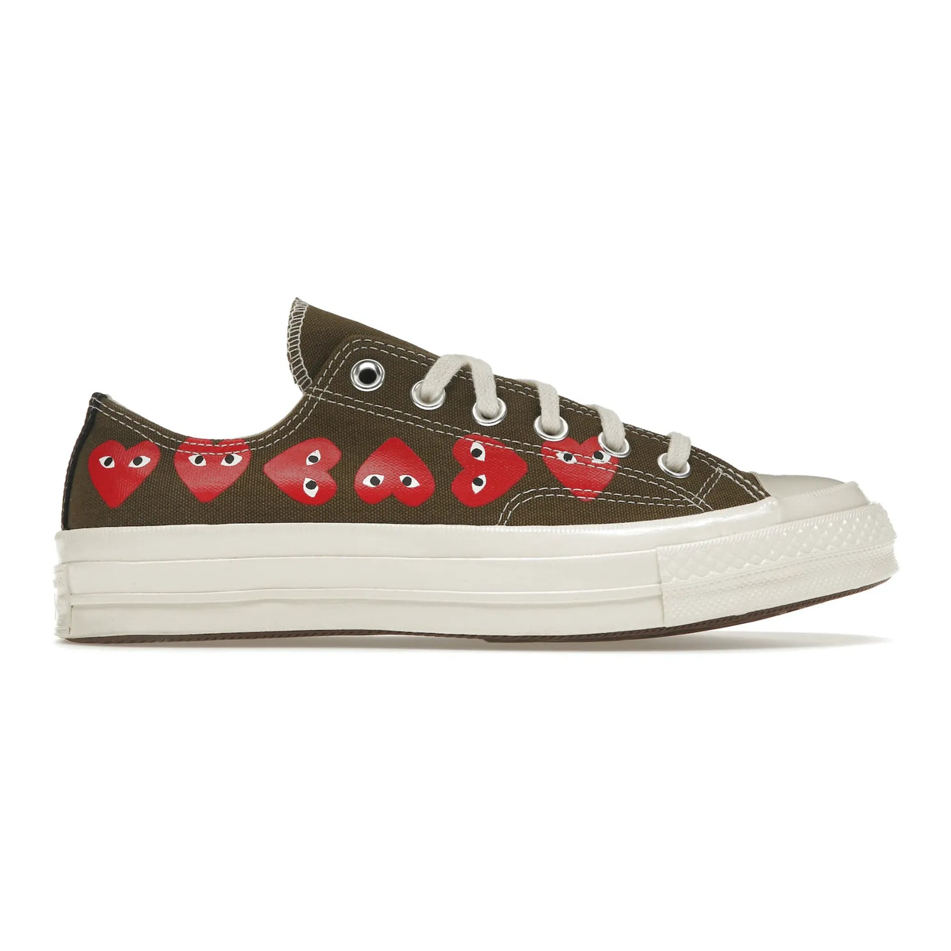 Converse Chuck Taylor All Star 70 Ox Comme des Garcons Multi Heart Green