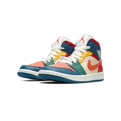 Jordan 1 Mid SE Multi Color (2022) (Women's)