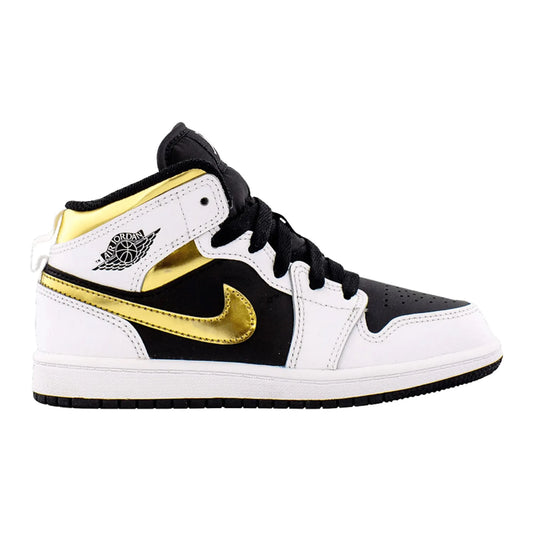 Jordan 1 Mid White Gold (PS)