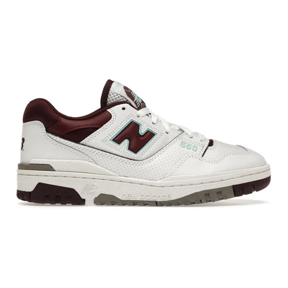 New Balance 550 Burgundy Cyan