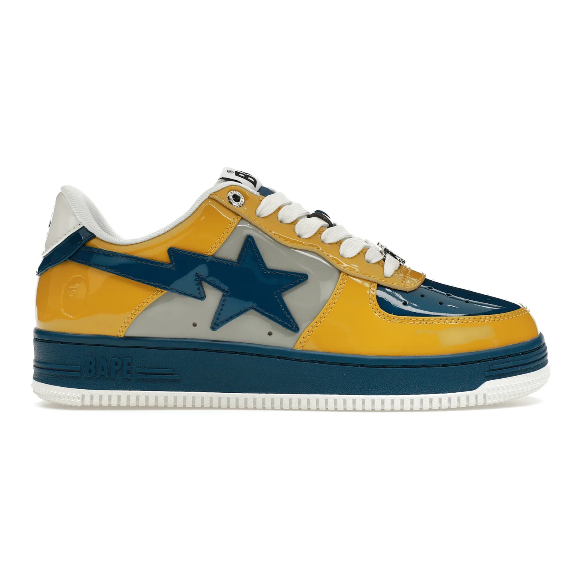 A Bathing Ape Bape Sta Nostalgic Blue Yellow