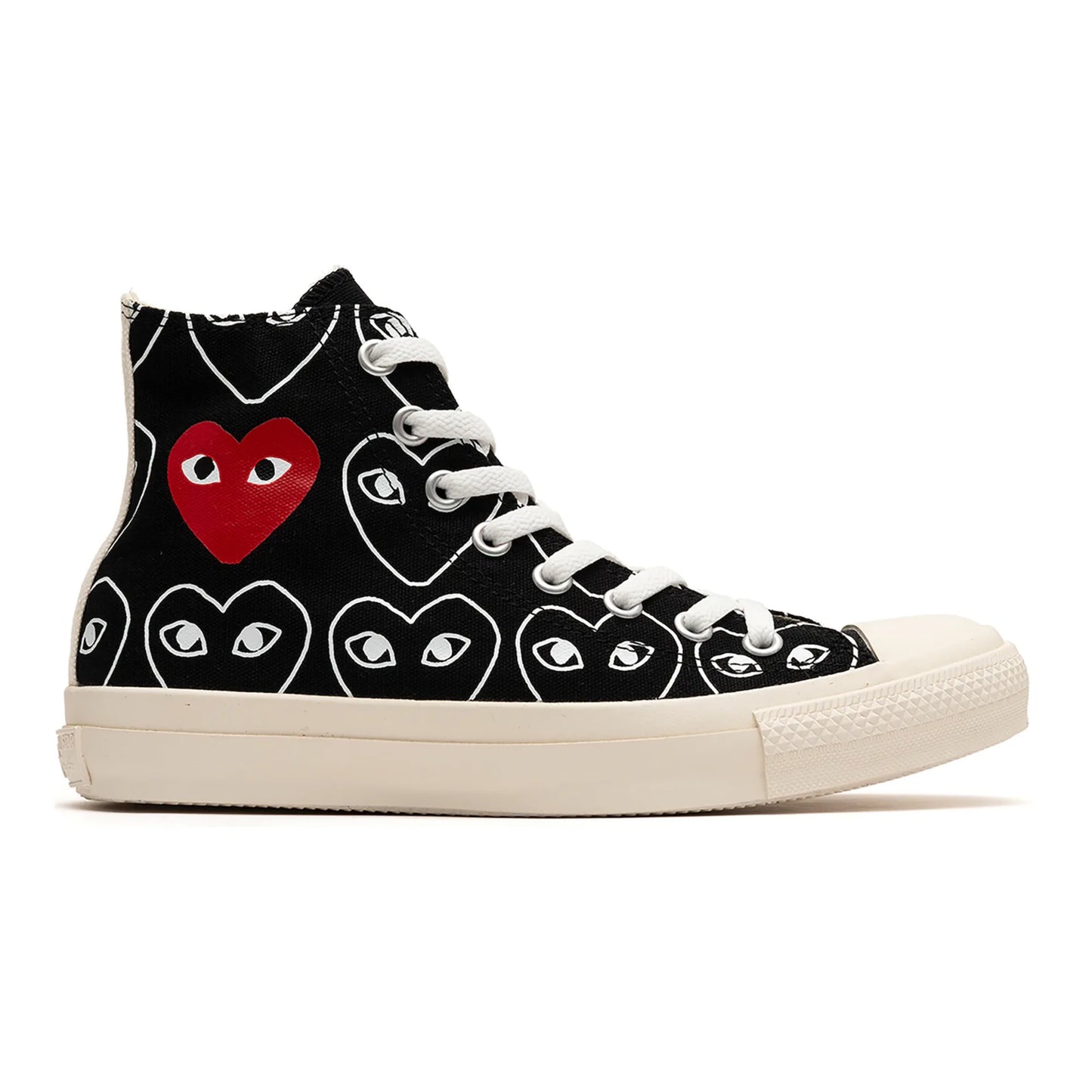 Converse Chuck Taylor All Star 70 Hi Comme des Garcons PLAY All-Over Black