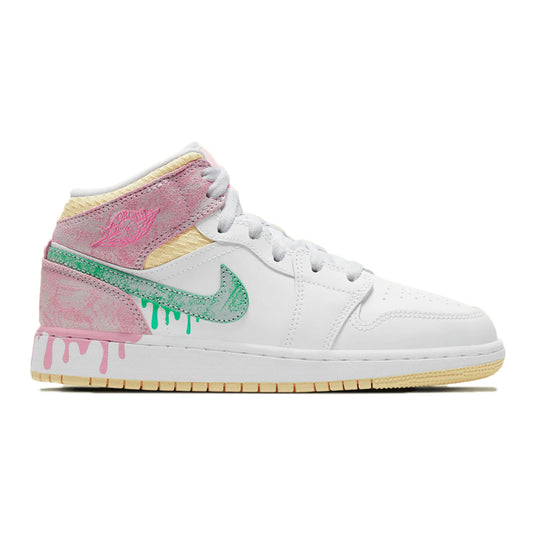 Jordan 1 Mid Paint Drip (PS)