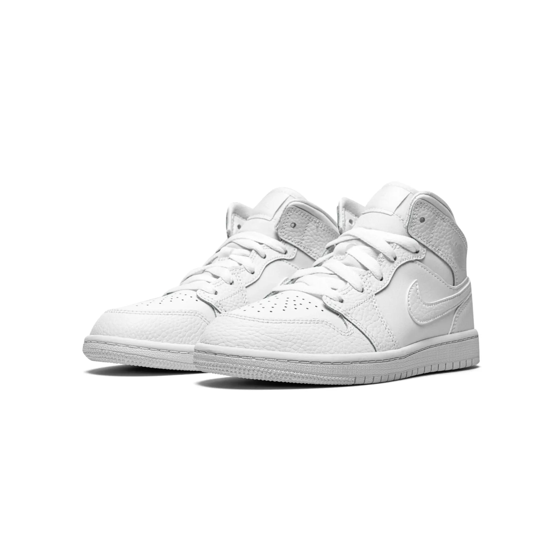 Jordan 1 Mid Triple White (2021) (PS)