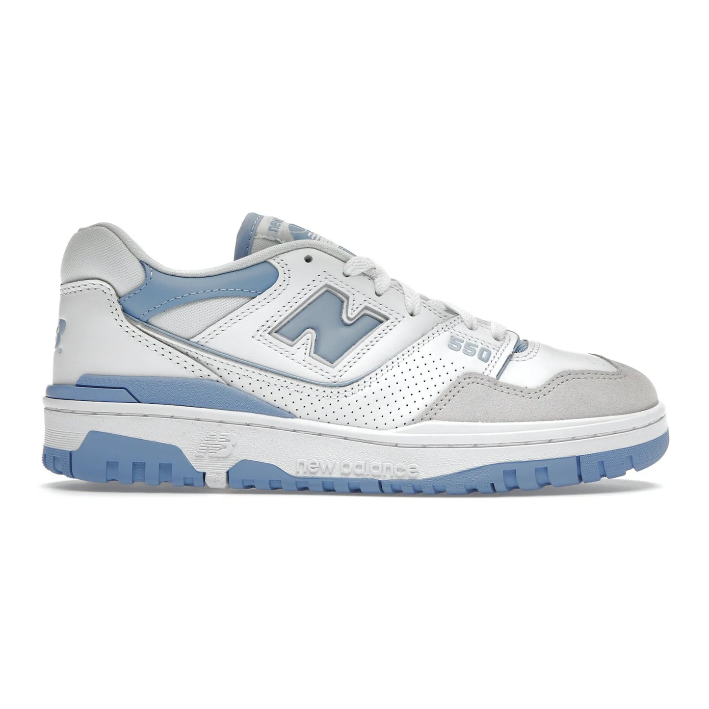 New Balance 550 White Blue Haze Rain Cloud