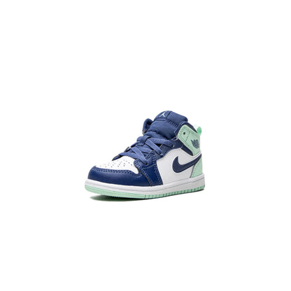 Jordan 1 Mid Mystic Navy Mint Foam (TD)