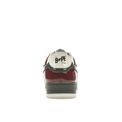 A Bathing Ape Bape Sta Nostalgic Burgundy Grey