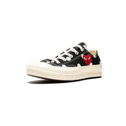 Converse Chuck Taylor All Star 70 Ox Comme des Garcons PLAY  Polka Dot Black