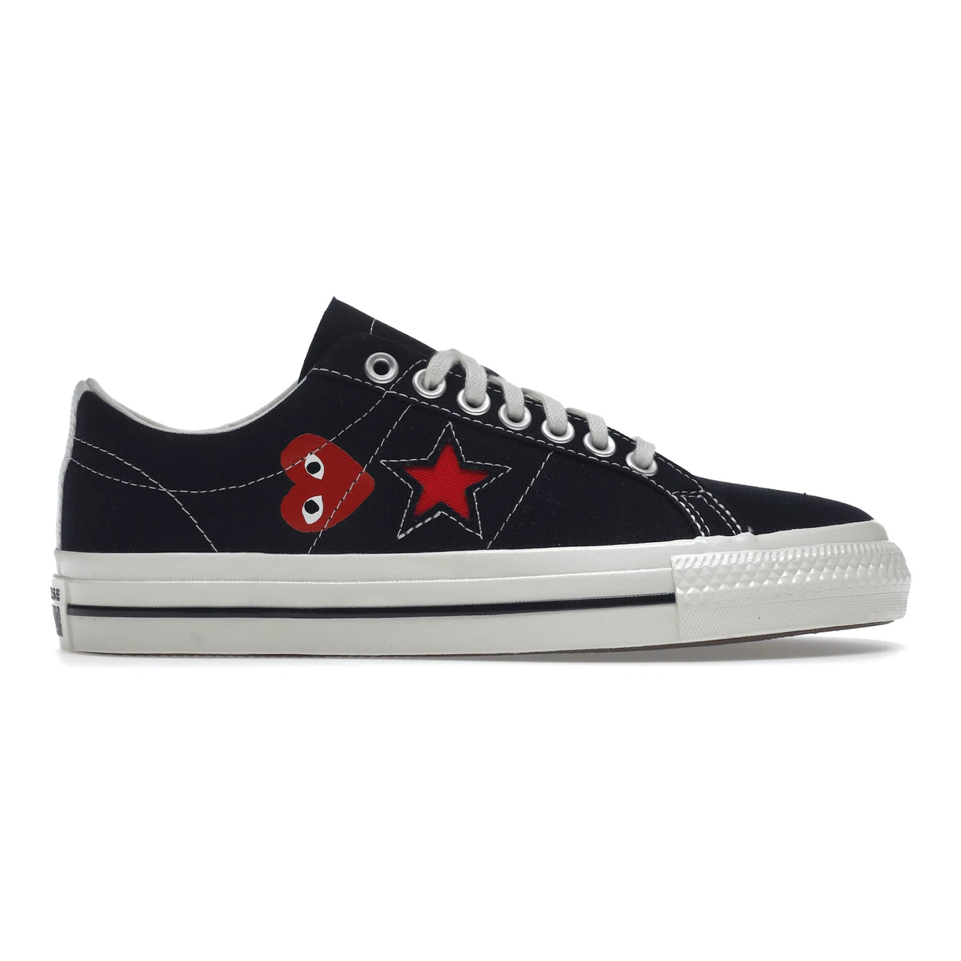 Converse One Star Ox Comme des Garcons PLAY Black