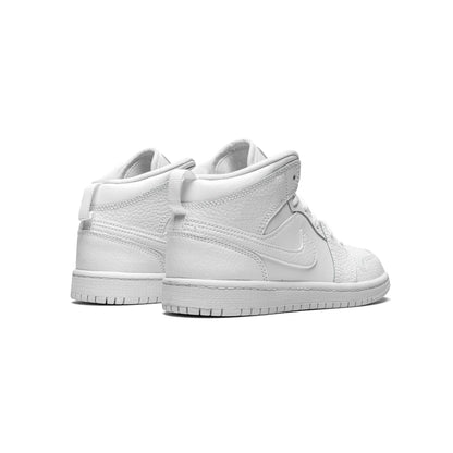 Jordan 1 Mid Triple White (2021) (PS)