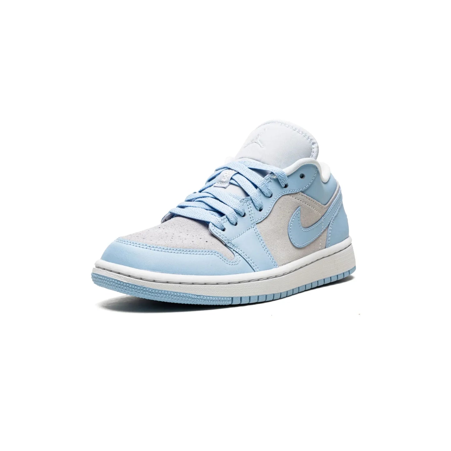 Jordan 1 Low Football Grey Aluminum (Women's)