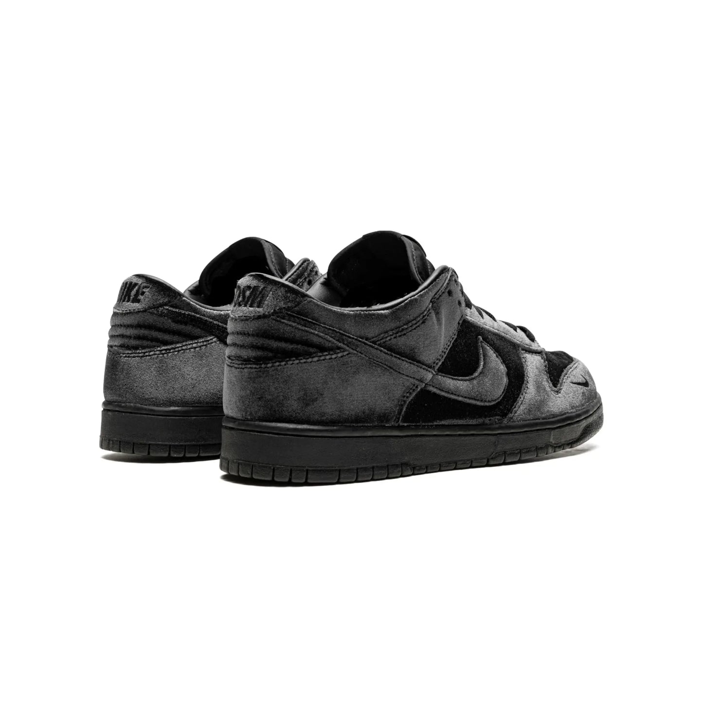 Nike Dunk Low Dover Street Market Triple Black Velvet