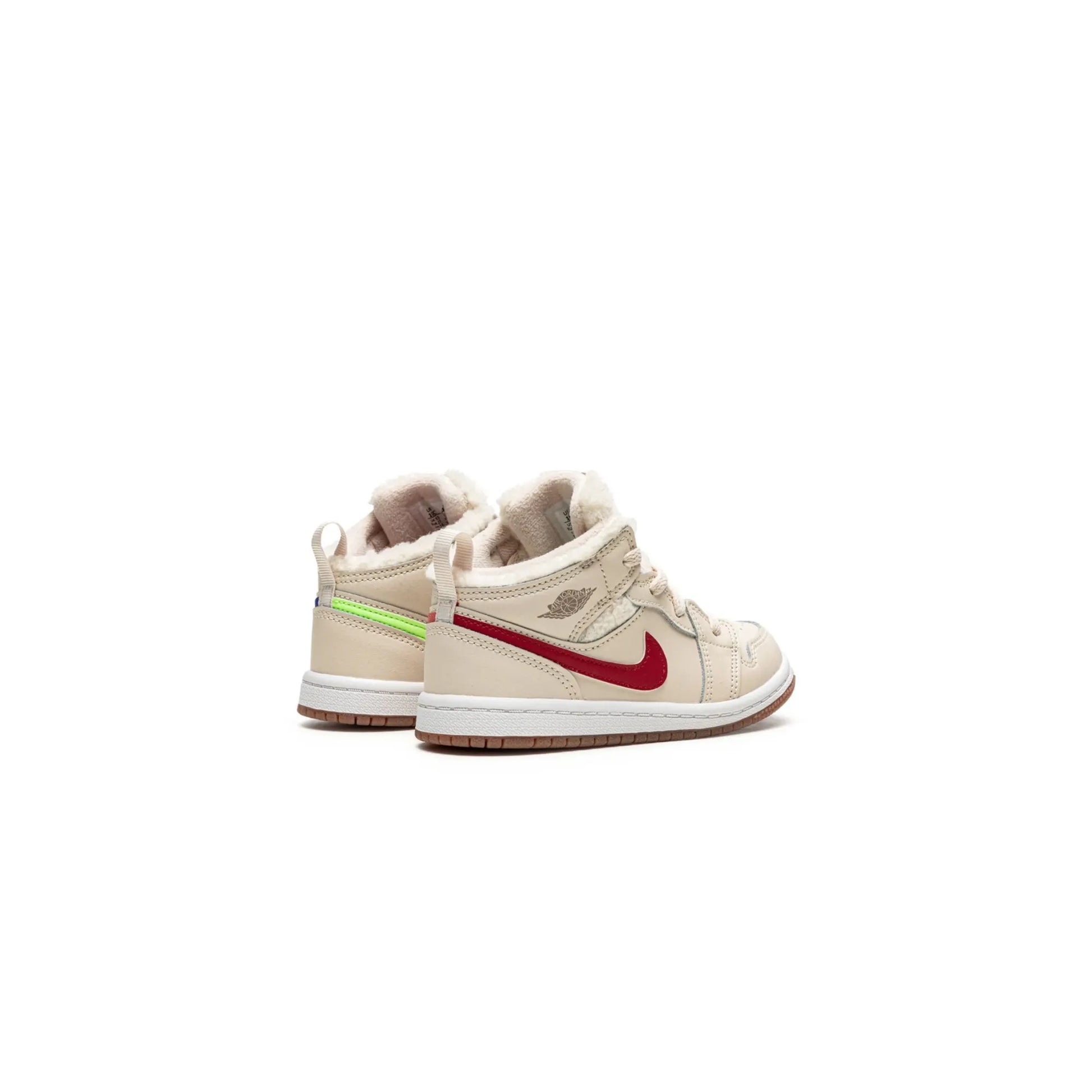 Jordan 1 Mid Utility Fleece Pearl White (TD)