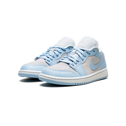 Jordan 1 Low Football Grey Aluminum (Women's)