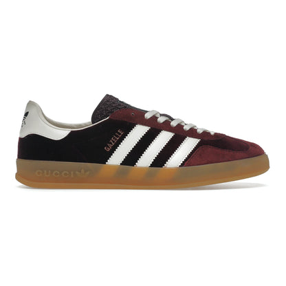 adidas x Gucci Gazelle Burgundy Velvet