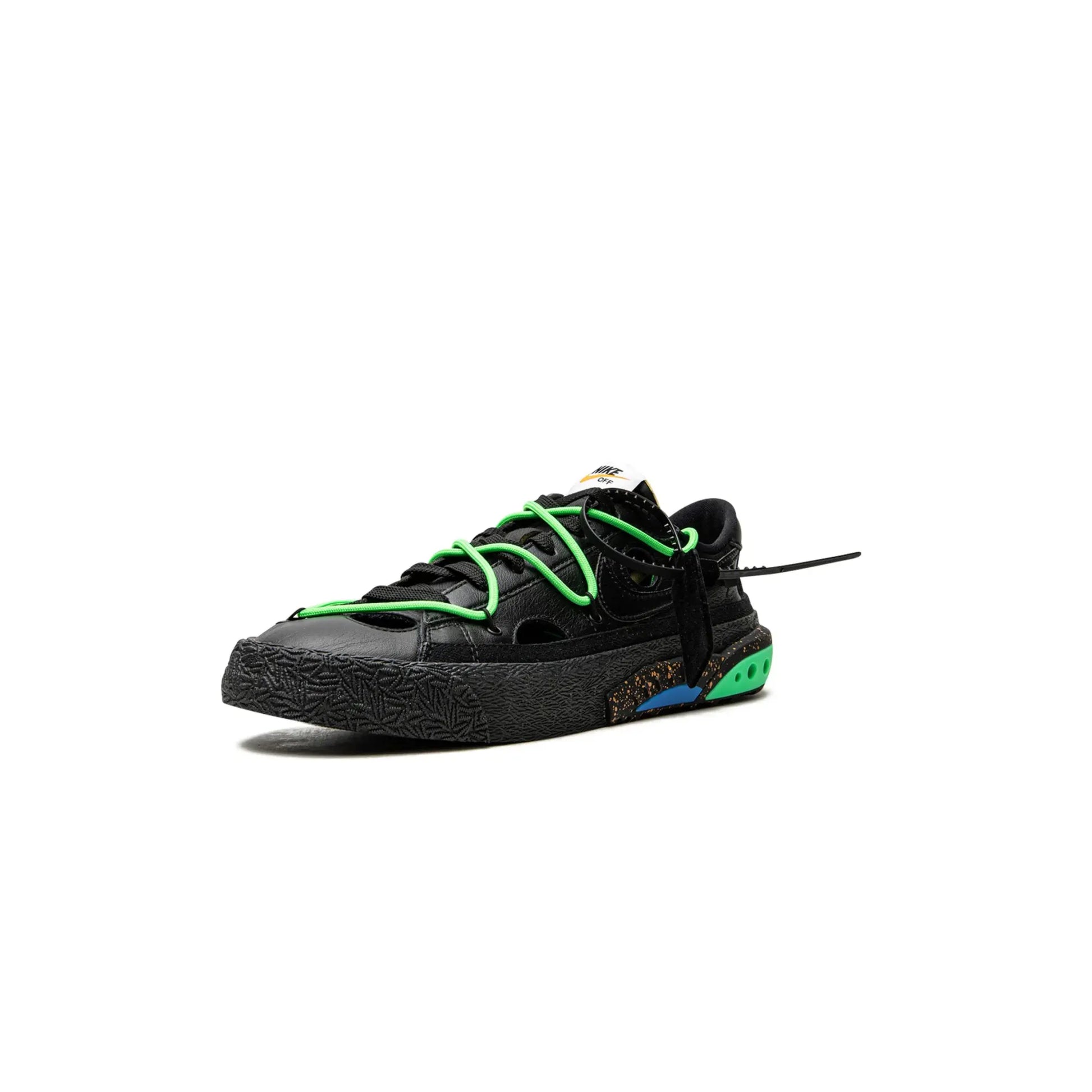 Nike Blazer Low Off-White Black Electro Green