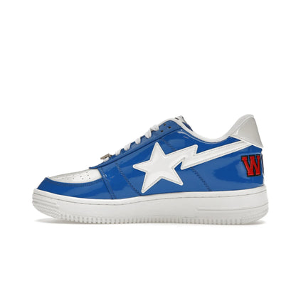 A Bathing Ape Bape Sta Low Color Block Shark Blue