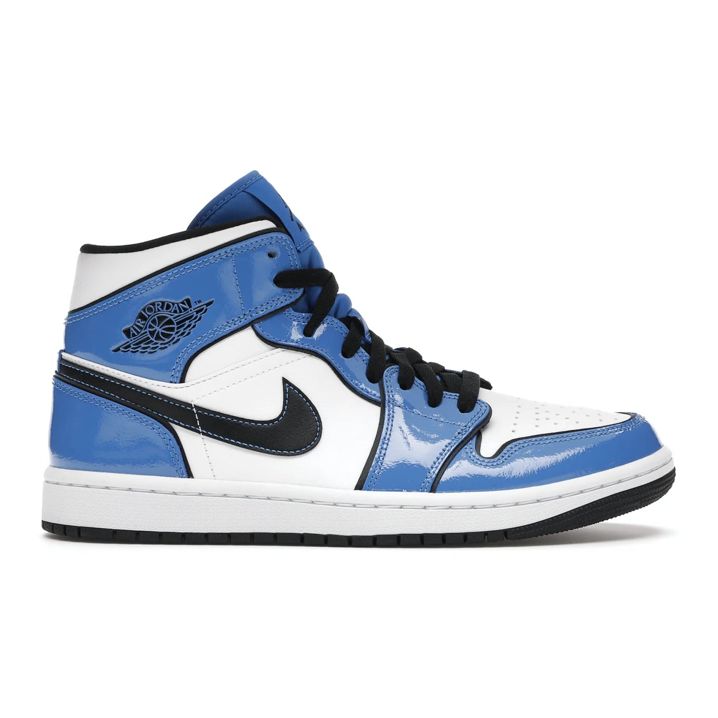 Jordan 1 Mid Signal Blue