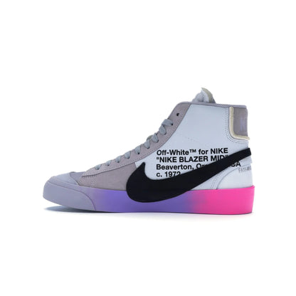 Nike Blazer Mid Off-White Wolf Grey Serena Queen