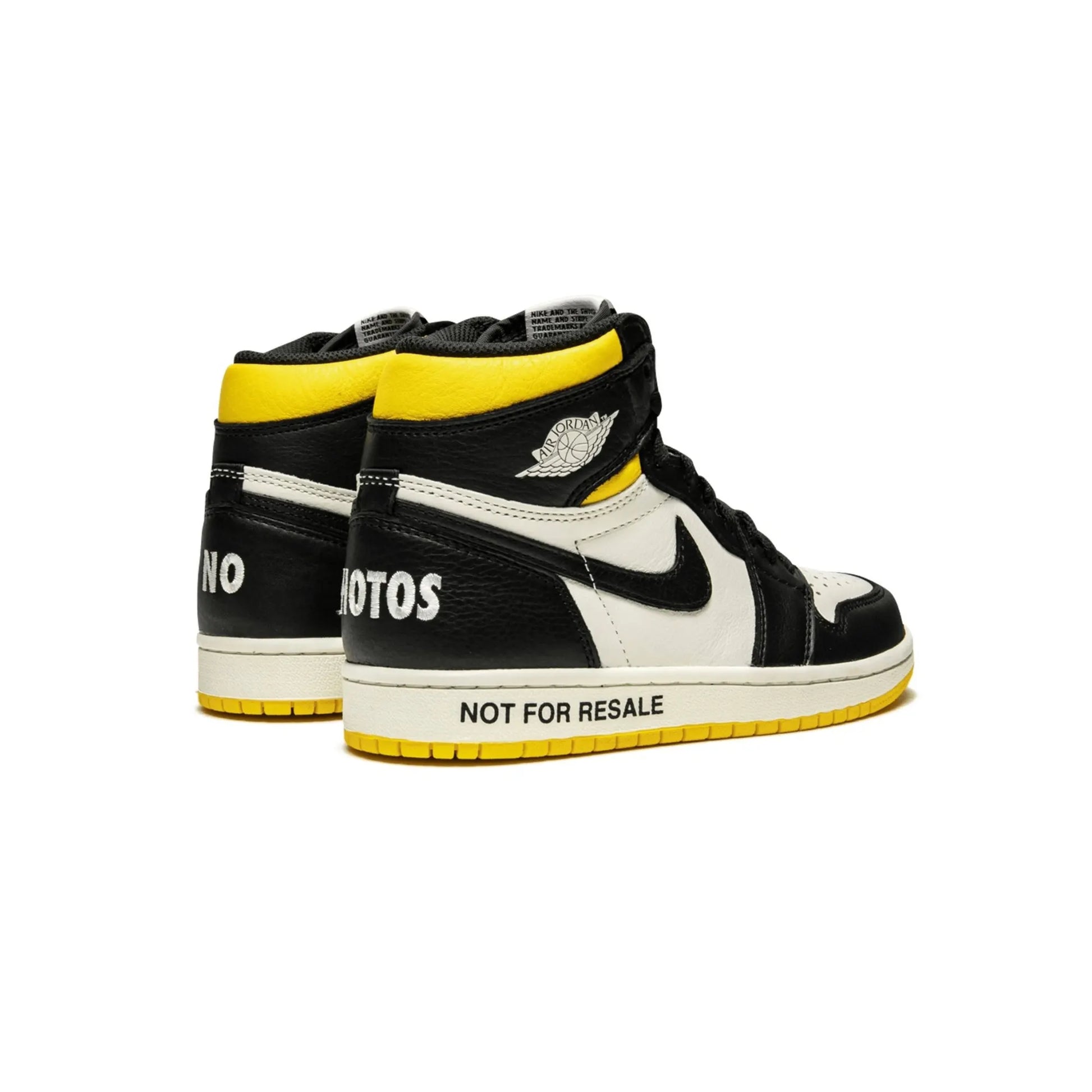 Jordan 1 Retro High Not for Resale Varsity Maize