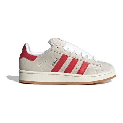 adidas Campus 00s Crystal White Better Scarlet (Women's)