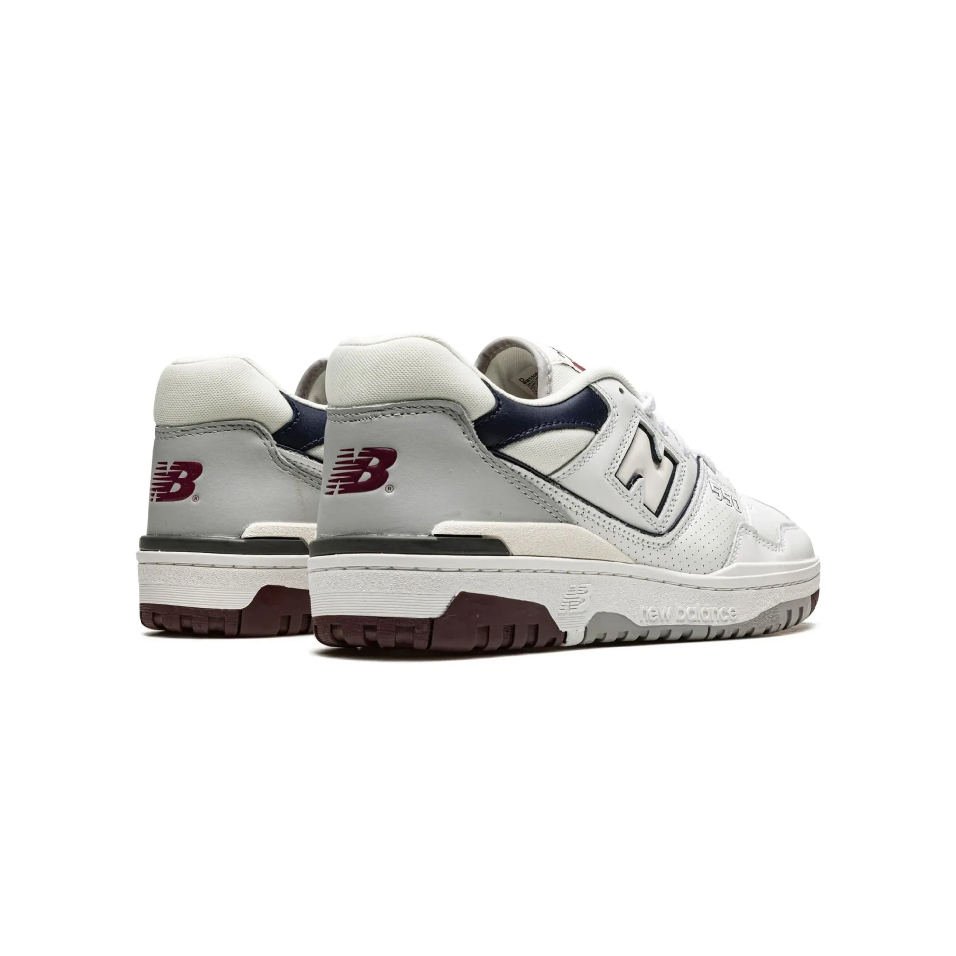 New Balance 550 White Natural Indigo Burgundy