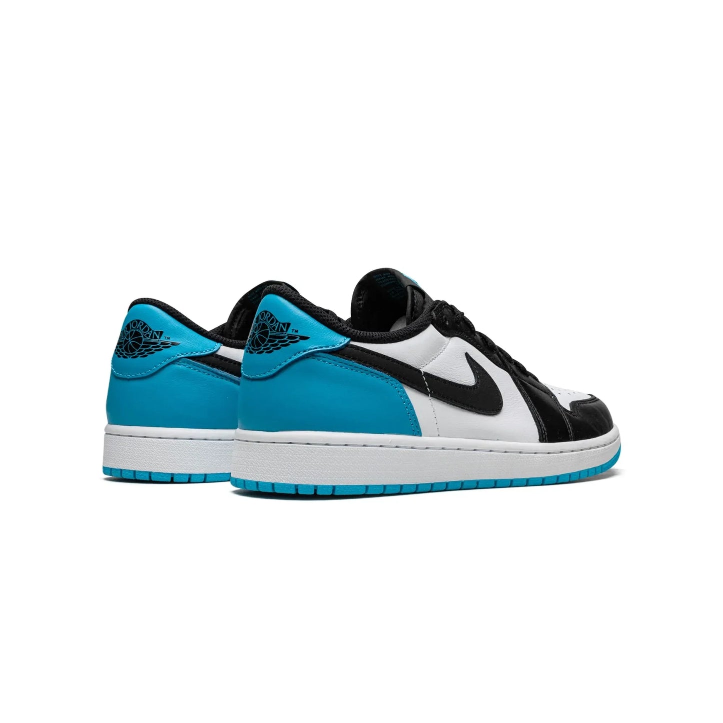 Jordan 1 Retro Low OG Black Dark Powder Blue