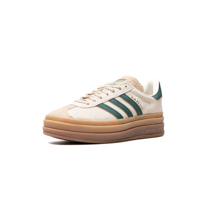 adidas Gazelle Bold Magic Beige Collegiate Green (Women's)