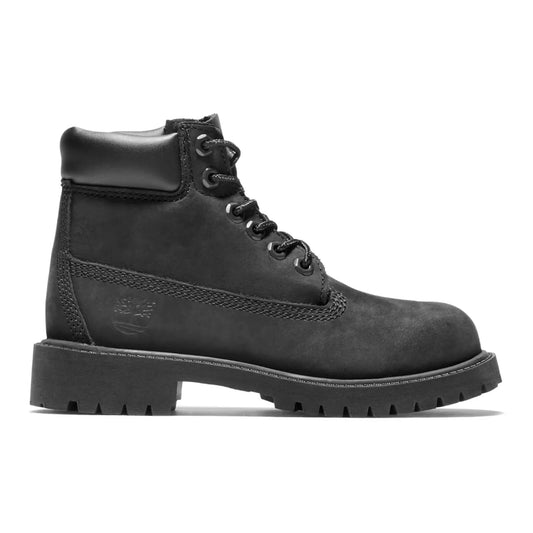 Timberland 6" Premium Boot Black Nubuck (PS)