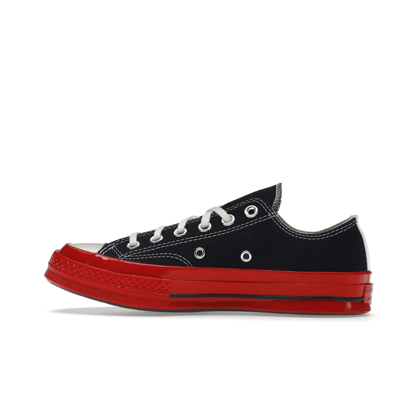 Converse Chuck Taylor All Star 70 Ox Comme des Garcons PLAY Black Red Midsole