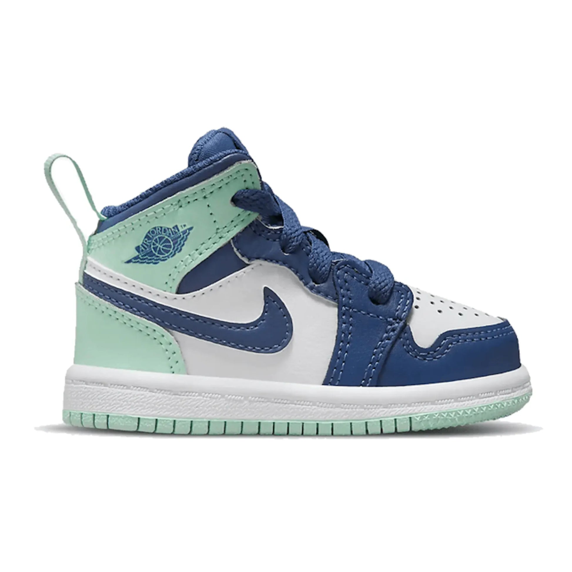 Jordan 1 Mid Mystic Navy Mint Foam (TD)