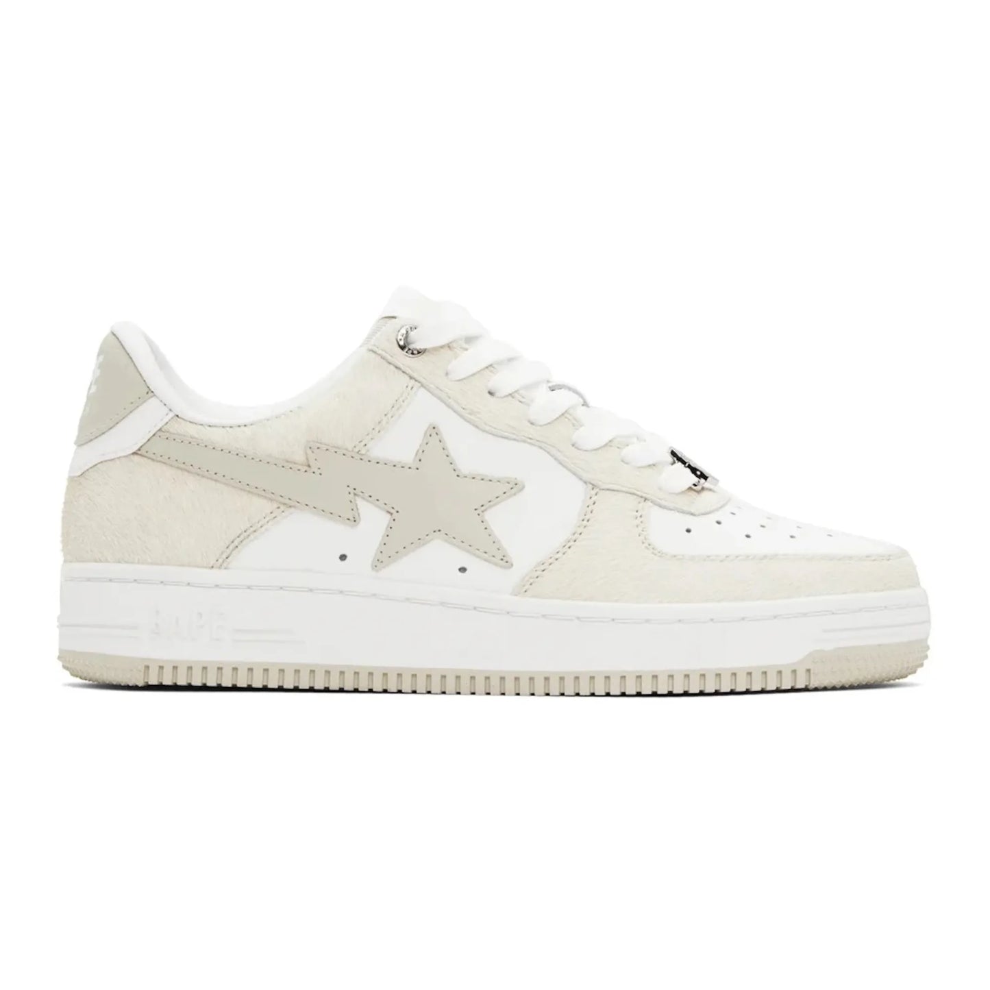 A Bathing Ape Bape Sta Beige Calf Hair