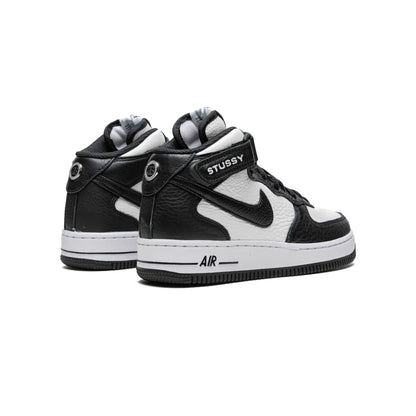 Nike Air Force 1 Mid Stussy Light Bone Black