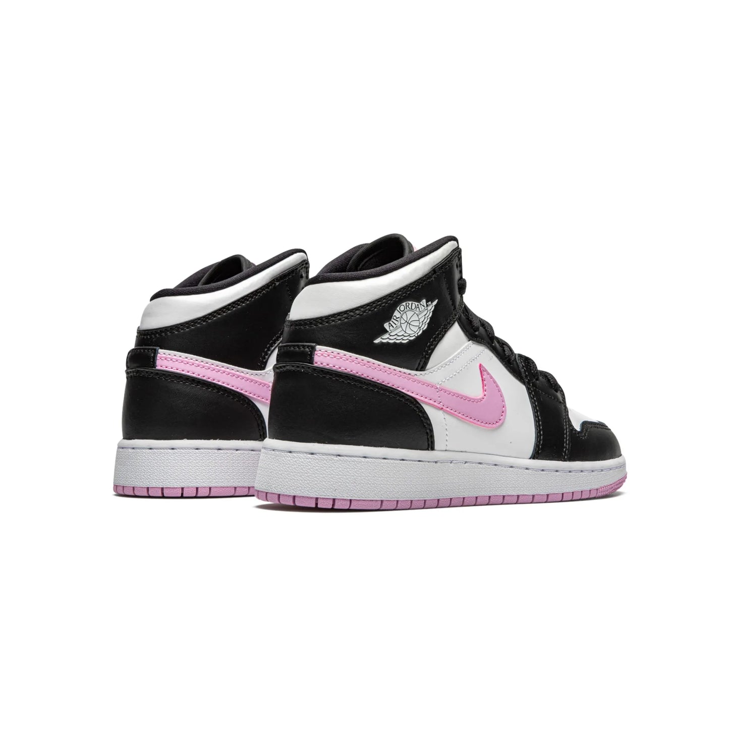 Jordan 1 Mid White Black Light Arctic Pink (GS)