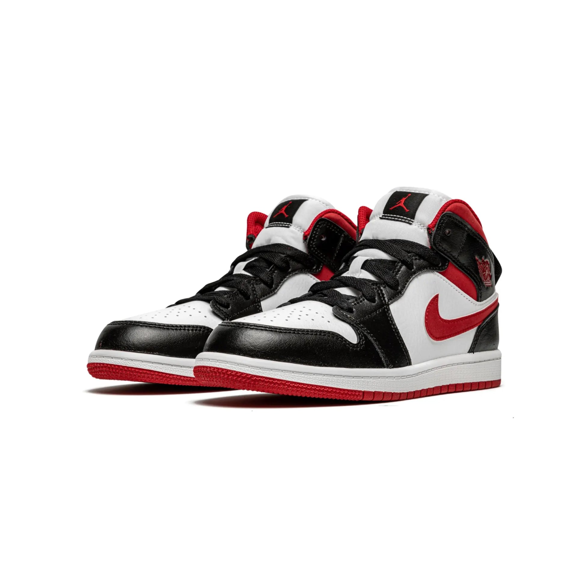 Jordan 1 Mid Gym Red Black White (PS)