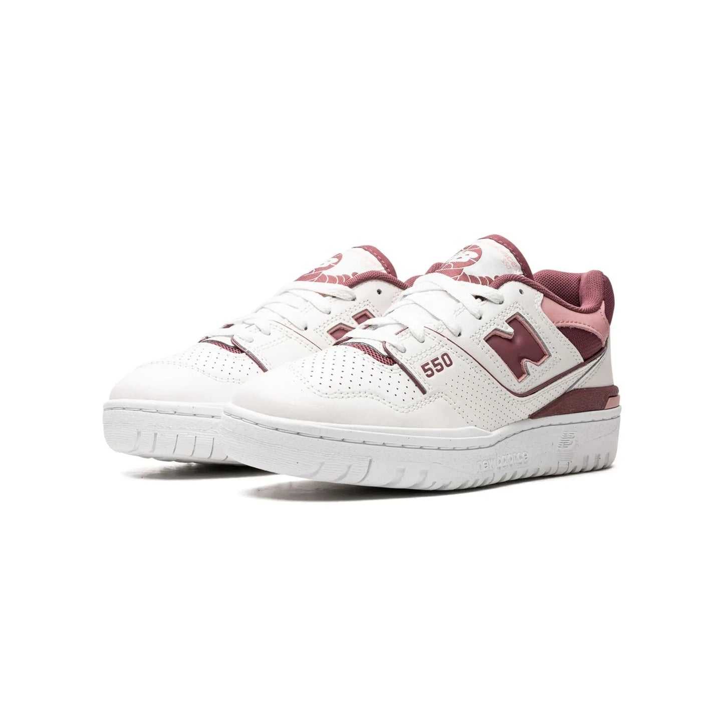 New Balance 550 Washed Burgundy (Women's)