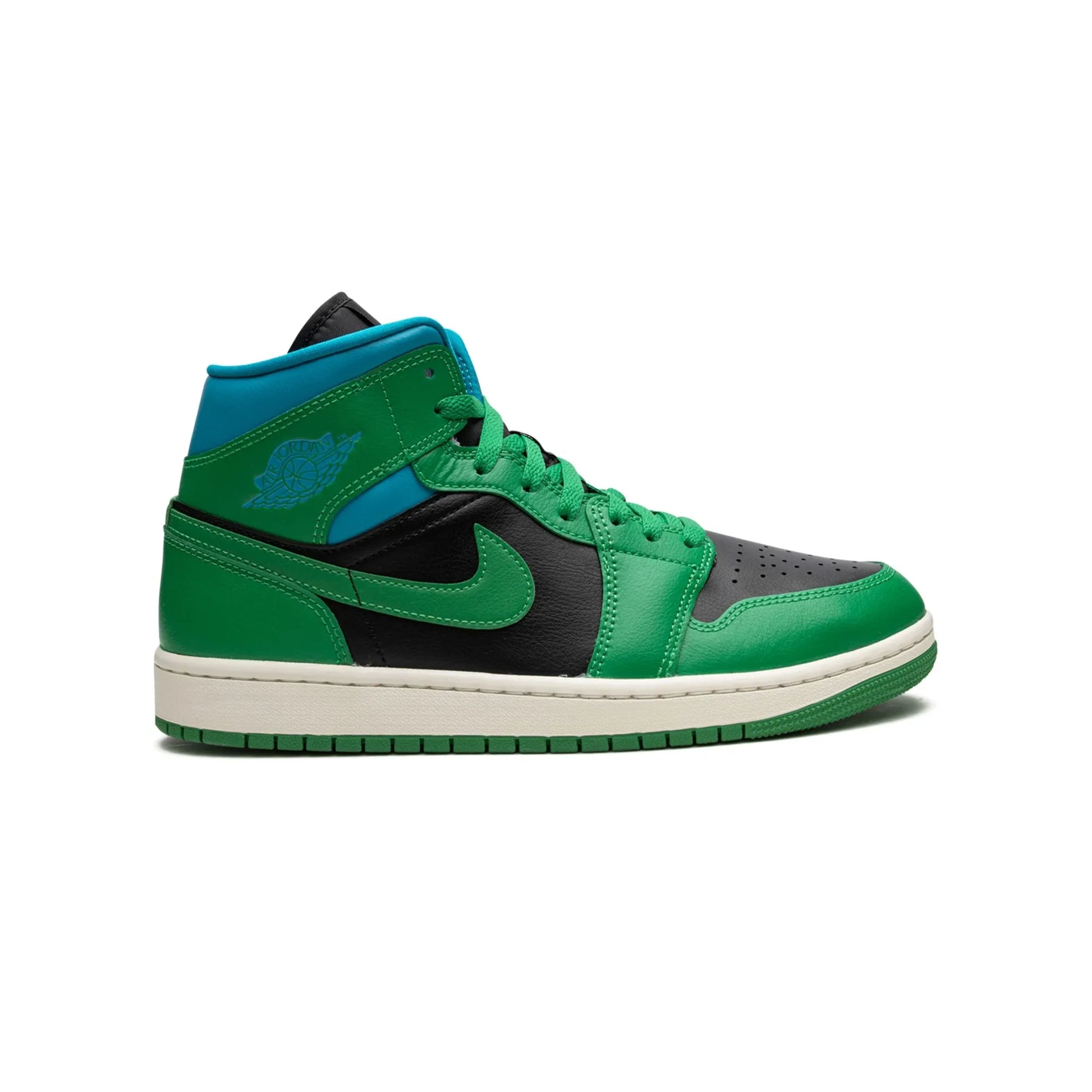 Jordan 1 Mid Lucky Green Aquatone (Women's)