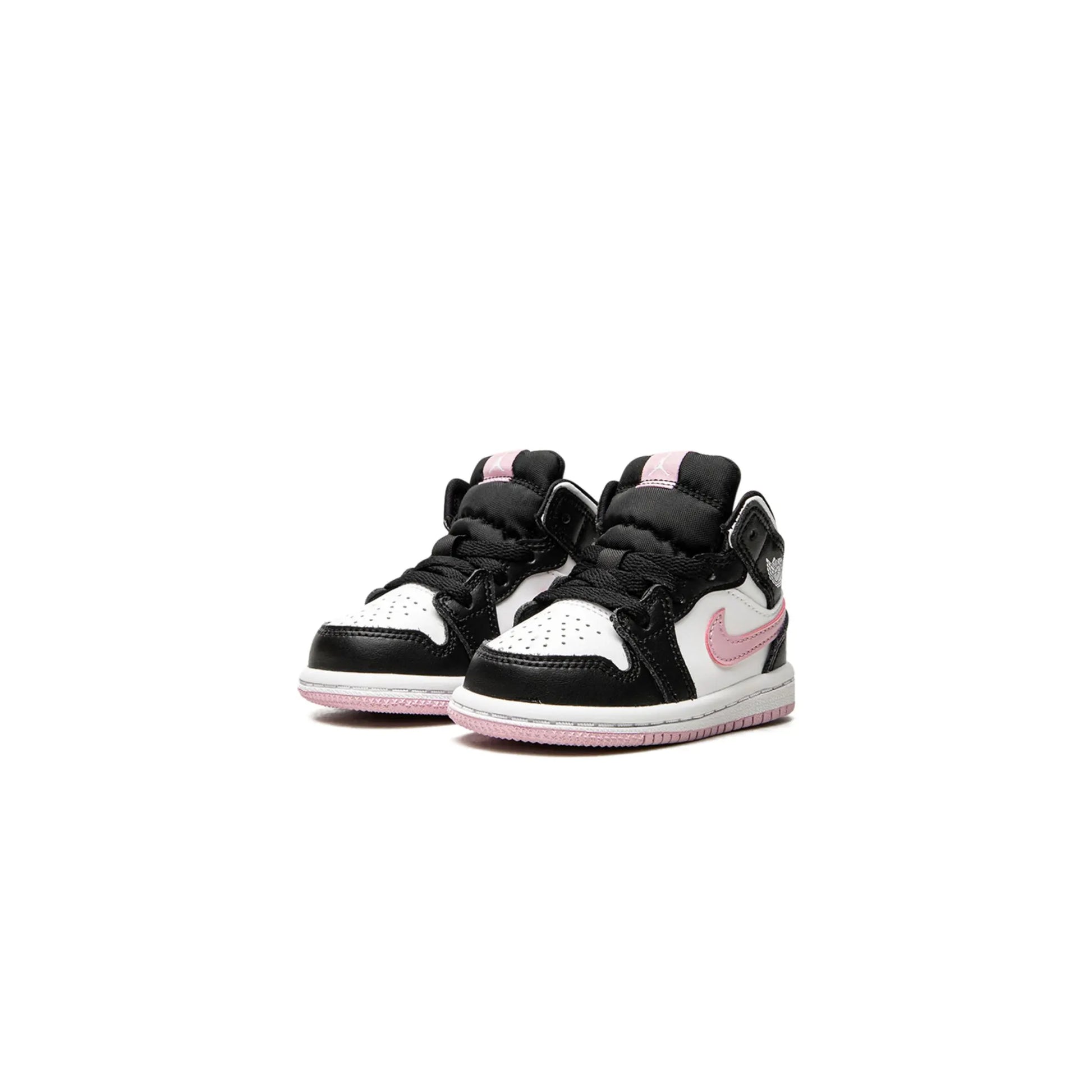 Jordan 1 Mid Black White Light Pink (TD)