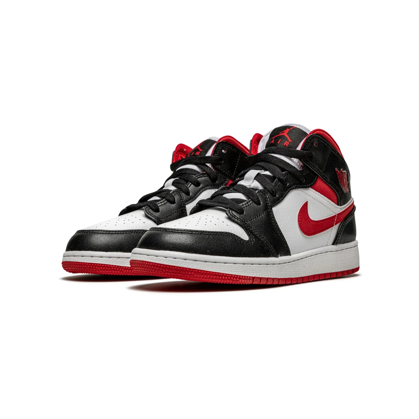 Jordan 1 Mid Gym Red Black White (GS)