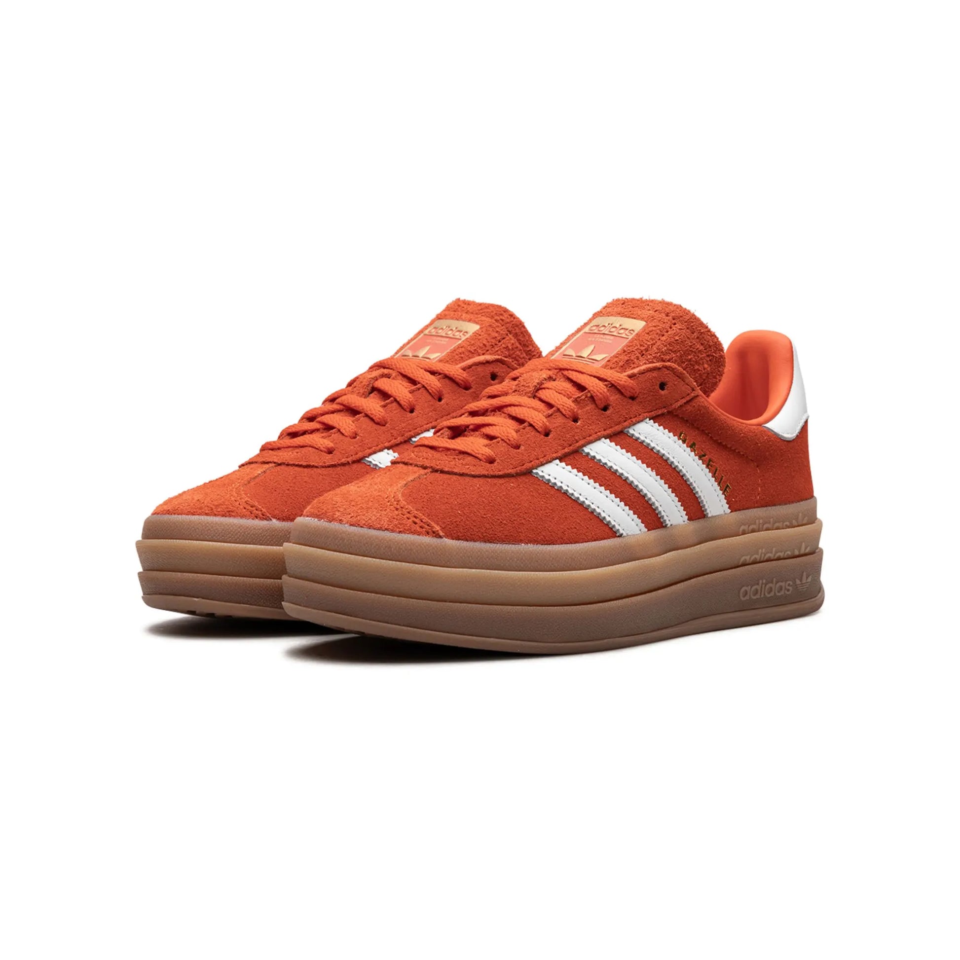 adidas Gazelle Bold Collegiate Orange Gum (Women's)