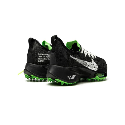 Nike Air Zoom Tempo Next% Flyknit Off-White Black Scream Green