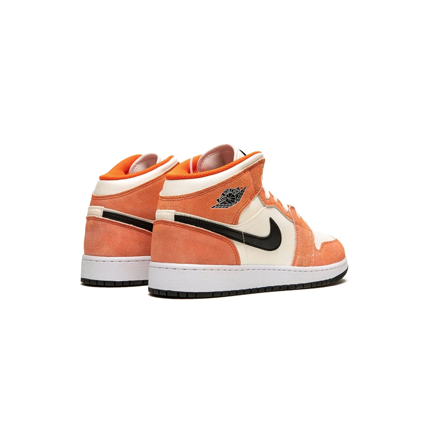 Jordan 1 Mid SE Orange Suede (GS)