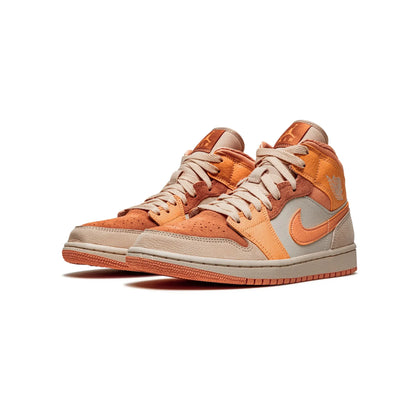 Jordan 1 Mid Apricot Orange (Women's)