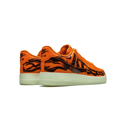 Nike Air Force 1 Low Orange Skeleton Halloween (2020)