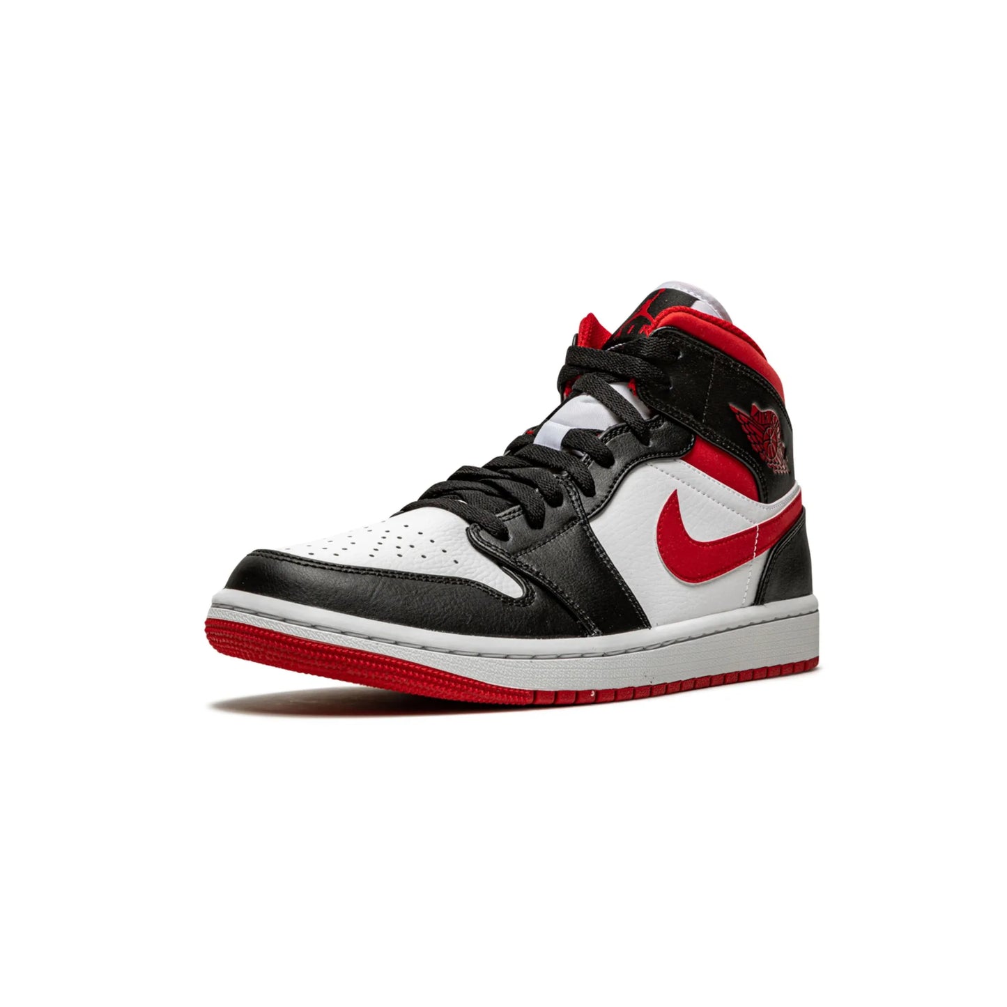 Jordan 1 Mid Gym Red Black White