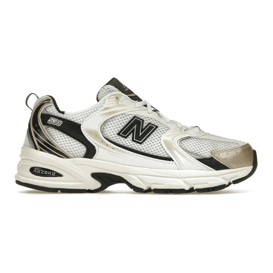 New Balance 530 White Light Gold Metallic