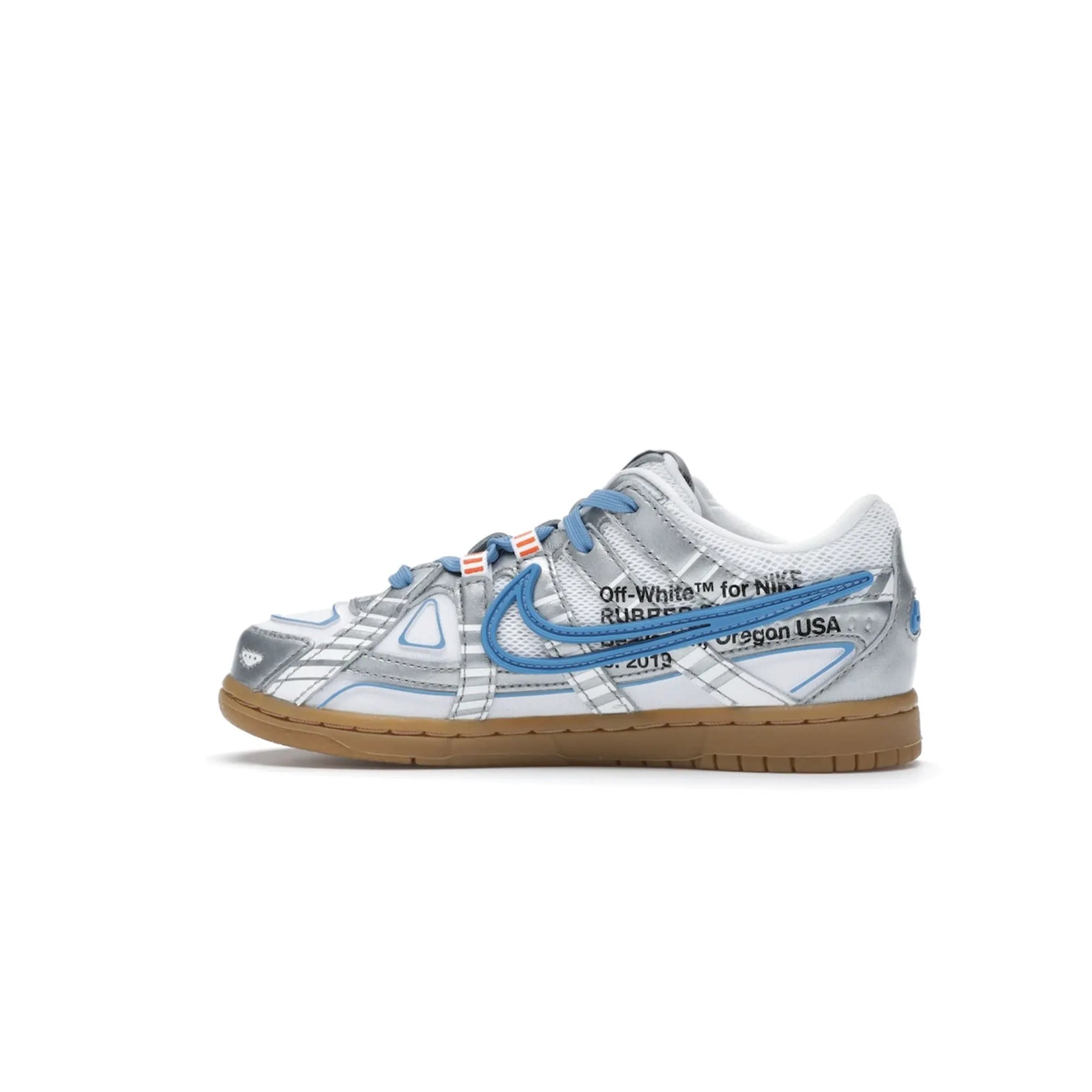 Nike Air Rubber Dunk Off-White University Blue (PS)